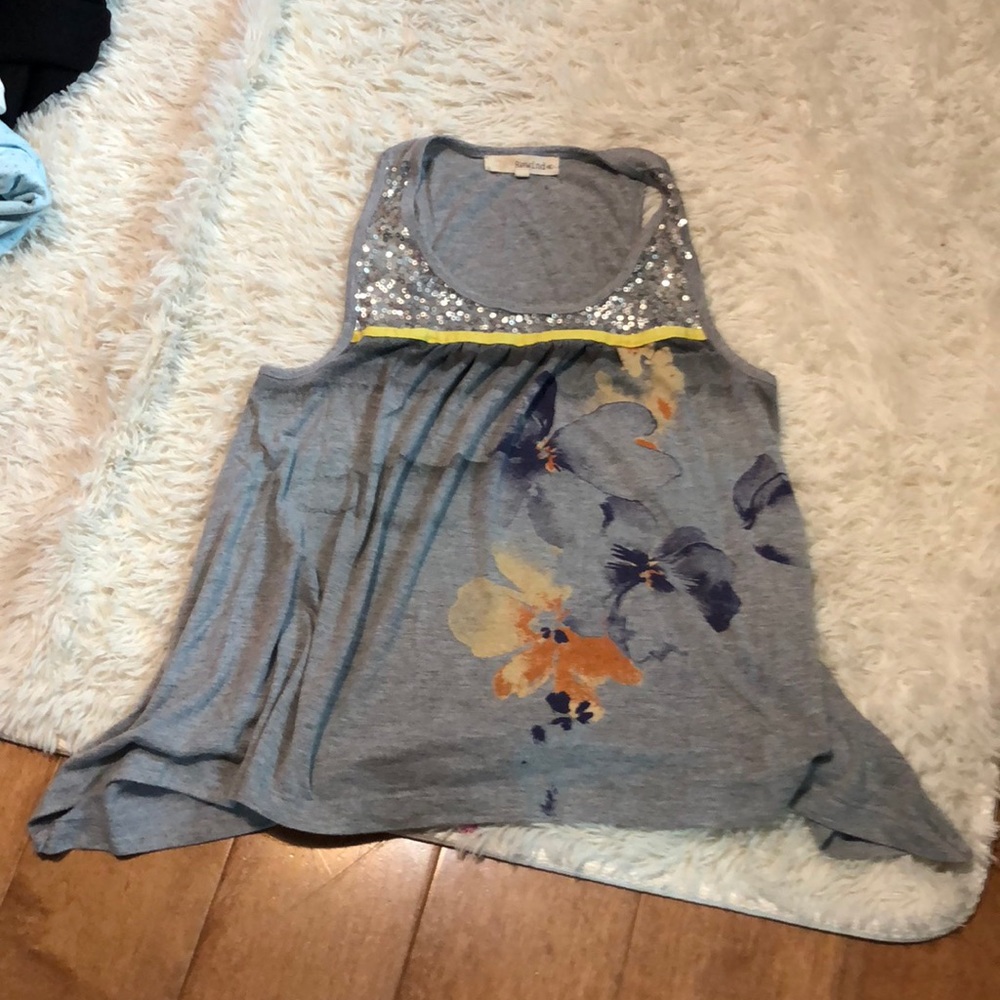 flower tank top